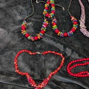 Colorful Beaded Necklaces